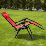 Крісло-шезлонг Virgo Zero Gravity Red - Зображення 2