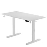 Стіл з електричним підйомником Virgo Elevar White