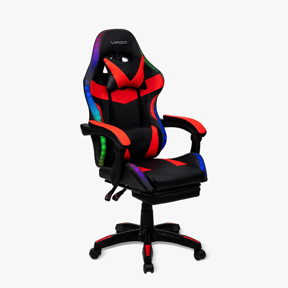 Геймерське крісло Vecotti GT PRO LED Red Геймерське крісло Vecotti GT PRO LED Red - Зображення 1