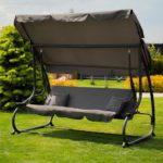 Садова гойдалка Virgo Relax Plus Grey - Зображення 2