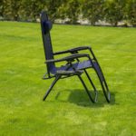 Крісло-шезлонг Virgo Zero Gravity Blue - Зображення 4