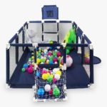 Манеж-ігровий майданчик для дітей Lionelo Dark Blue - Зображення 3