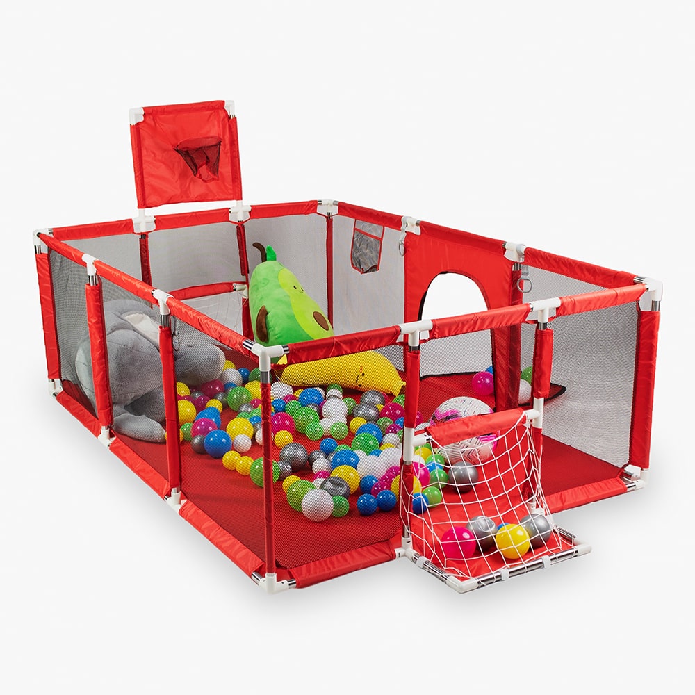 Манеж-ігровий майданчик для дітей Lionelo Red Манеж-ігровий майданчик для дітей Lionelo Red - Зображення 1