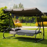 Садова гойдалка Virgo Relax Plus Grey - Зображення 3