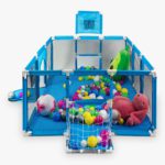 Манеж-ігровий майданчик для дітей Lionelo Light blue - Зображення 3