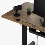 Стіл з електричним підйомником Virgo Elevar Black Oak - Зображення 2