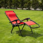 Крісло-шезлонг Virgo Zero Gravity Red - Зображення 3