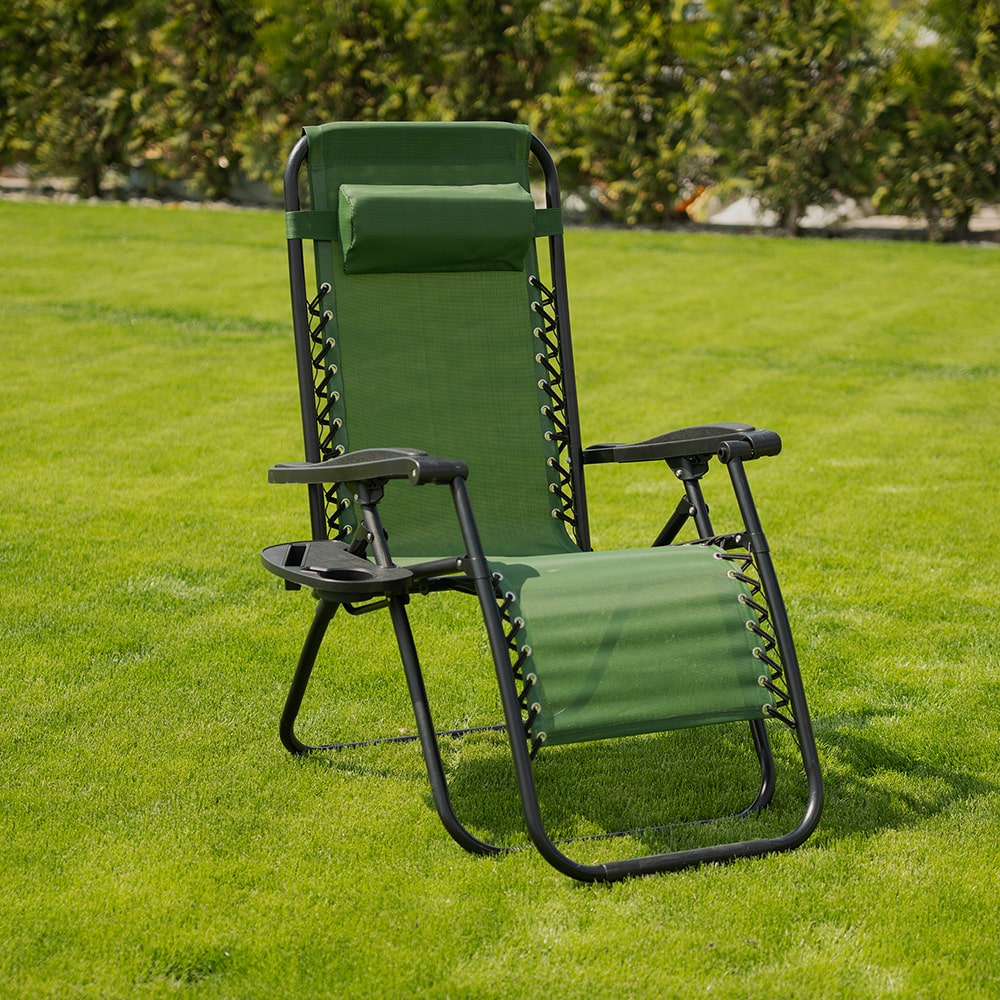 Крісло-шезлонг Virgo Zero Gravity Green Крісло-шезлонг Virgo Zero Gravity Green - Зображення 1
