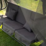 Садова гойдалка Virgo Garden Luxury чотирьохмісна з москітною сіткою - Зображення 5