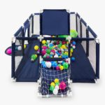 Манеж-ігровий майданчик для дітей Lionelo Dark Blue - Зображення 5