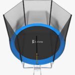 Батут JustJump 252 см із зовнішньою сіткою та драбинкою - Зображення 2