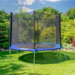 Батут JustJump 252 см із зовнішньою сіткою та драбинкою - Зображення 4