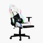Геймерське крісло Virgo GamePro X3 LED White - Зображення 7