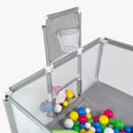 Манеж-ігровий майданчик для дітей Lionelo Grey - Зображення 8