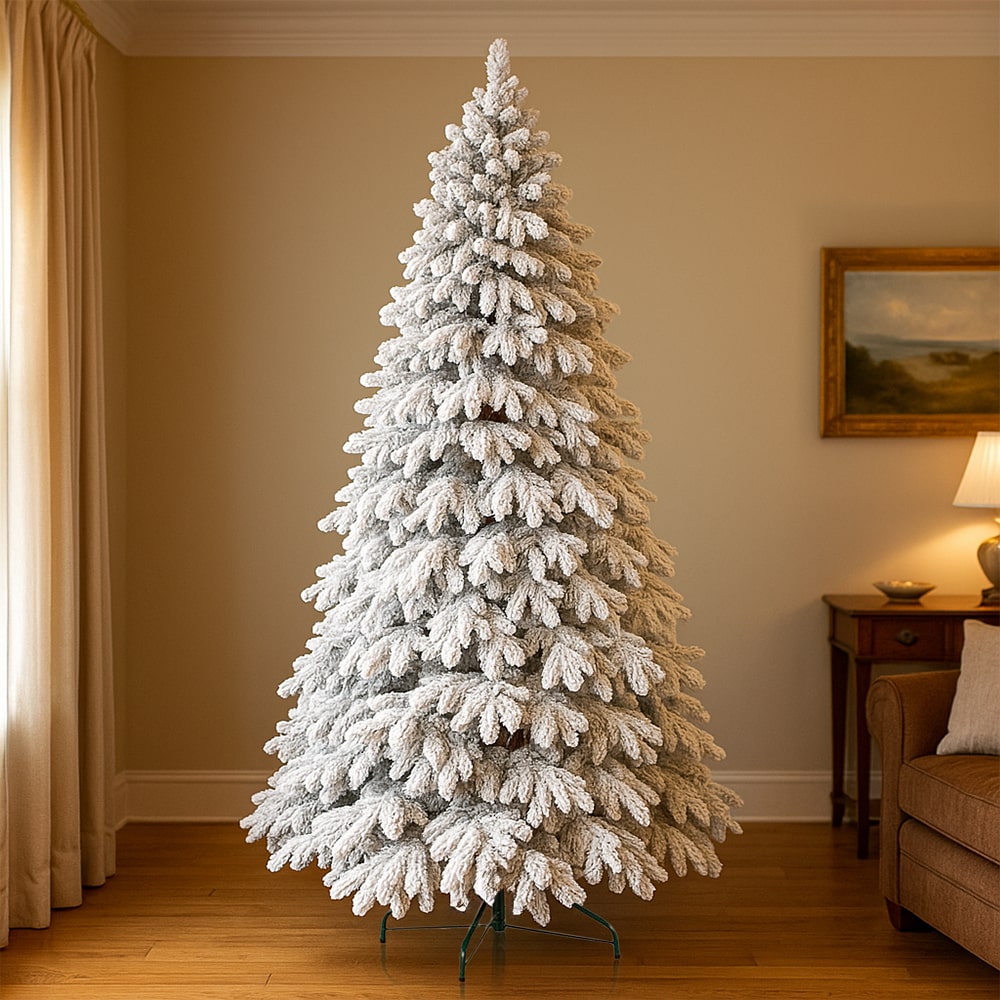 Ялинка штучна лита засніжена "Версаль" 2.2 метра Ялинка штучна лита засніжена "Версаль" 2.2 метра - Зображення 1