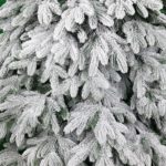 Ялинка штучна лита засніжена "Версаль" 2.2 метра - Зображення 2