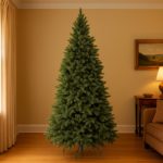 Ялинка штучна лита зелена "Ковалівська" 2.2 метра