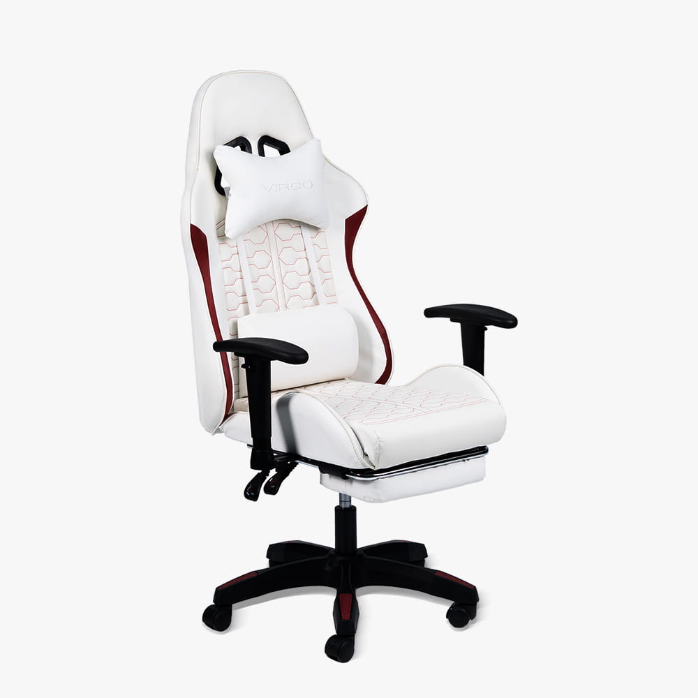 Геймерське крісло Virgo X23 Supreme White Геймерське крісло Virgo X23 Supreme White - Зображення 1